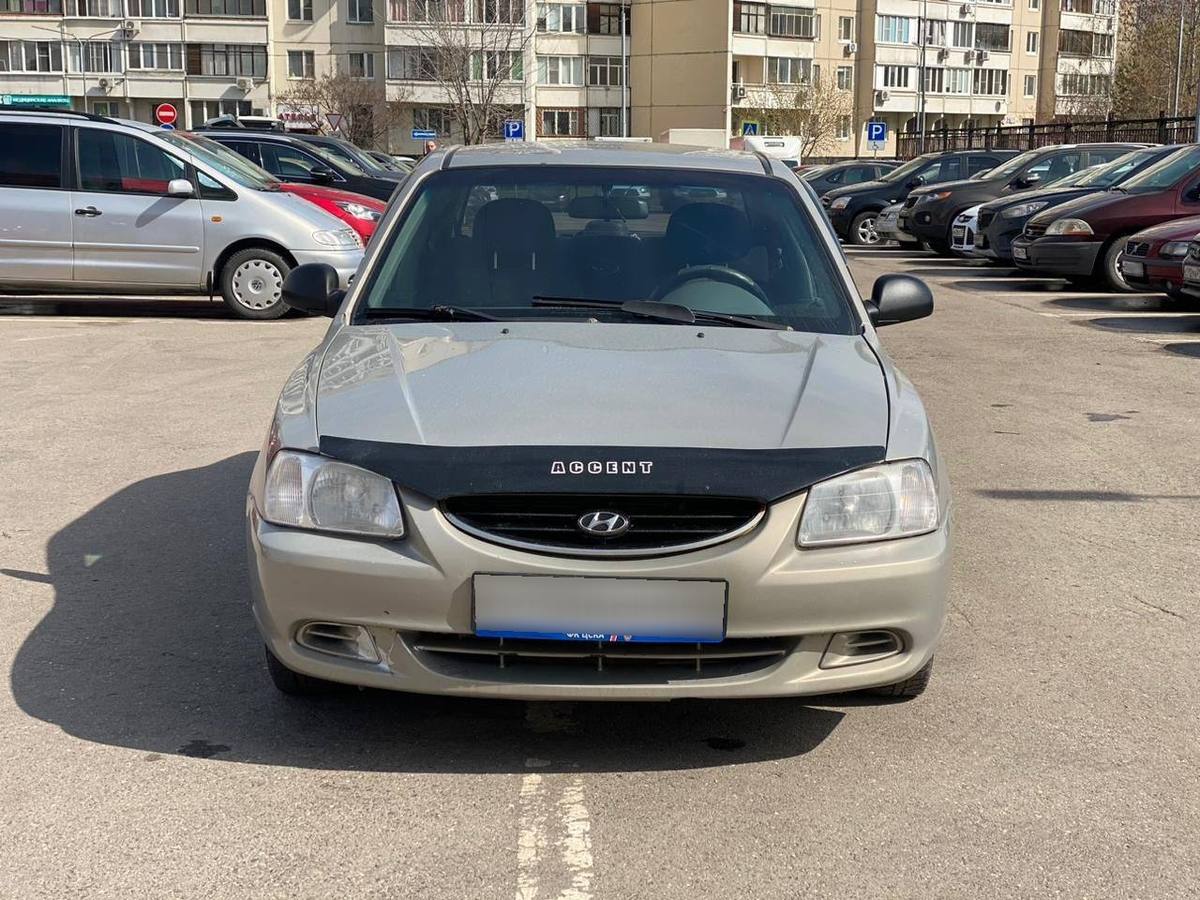 Купить Hyundai Accent III седан, 2008 года, цвет: Бежевый, за 295000 руб. в  Санкт-Петербурге